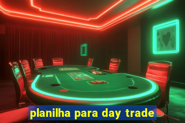 planilha para day trade